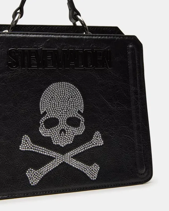 Evelyn Skull Bag Svart