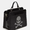 Evelyn Skull Bag Svart