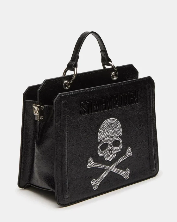 Evelyn Skull Bag Svart
