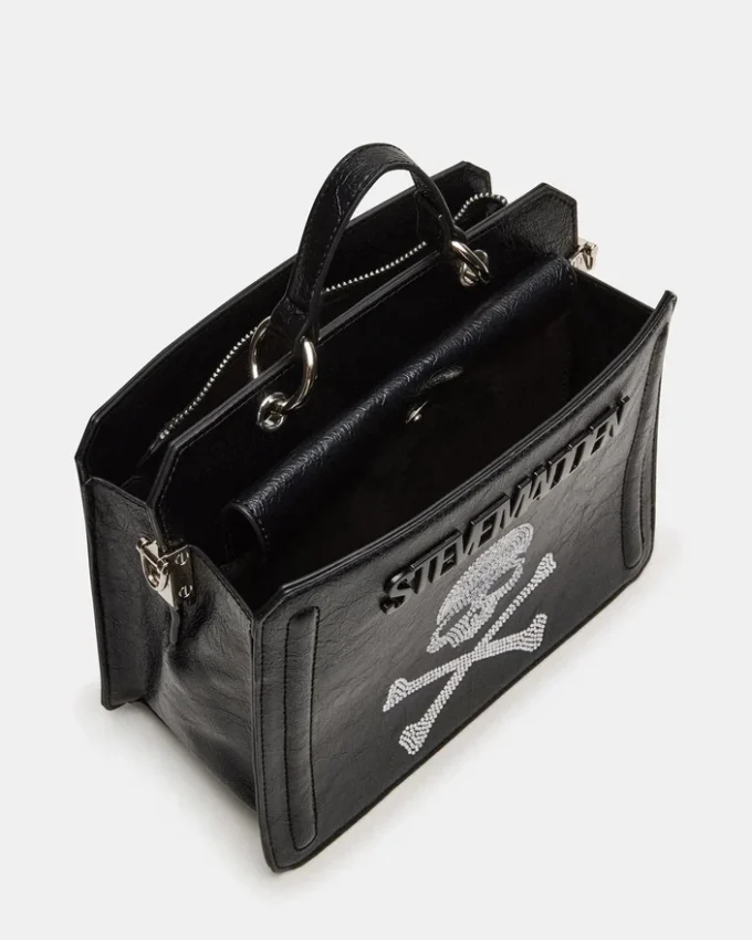 Evelyn Skull Bag Svart