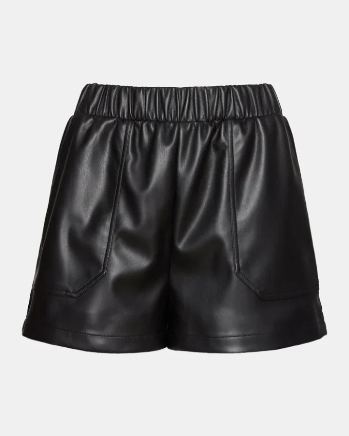 Faux the Record Short Black