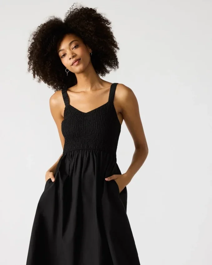 Fleur-klänning, svart