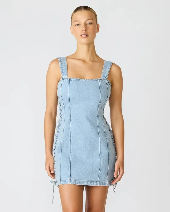 Gianka-klänning Hazey Blue