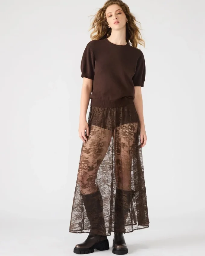 Gisela-kjol mörk espresso Gisela-kjol mörk espresso