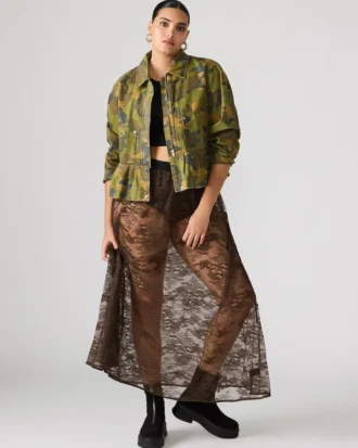 Gisela-kjol mörk espresso Gisela-kjol mörk espresso