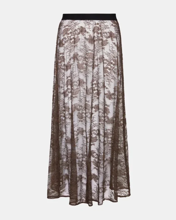 Gisela-kjol mörk espresso Gisela-kjol mörk espresso