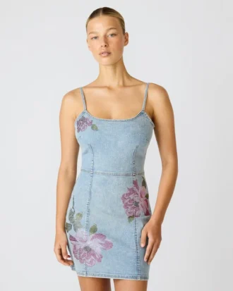 Gisella-klänning Seabreeze Blue