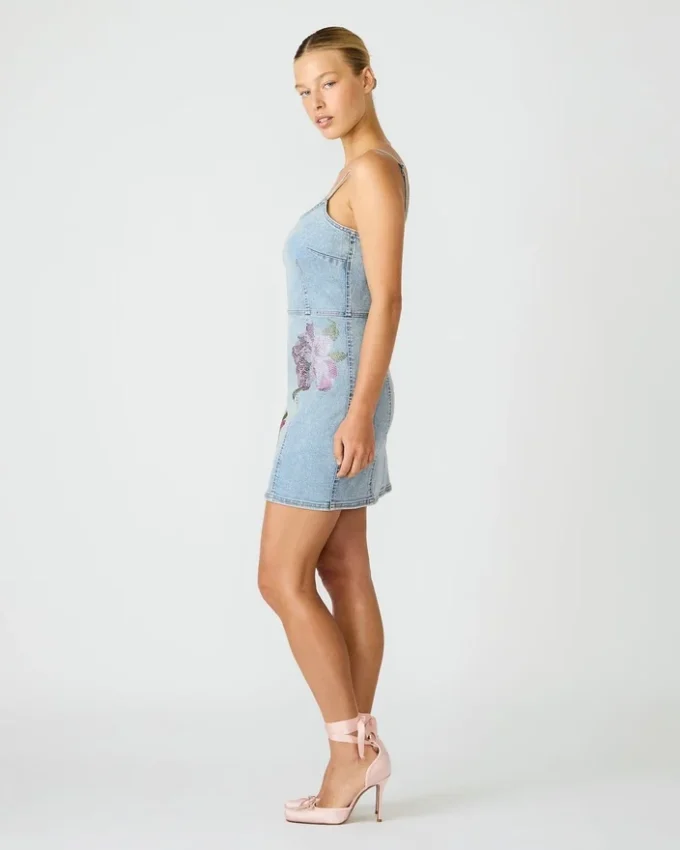 Gisella-klänning Seabreeze Blue