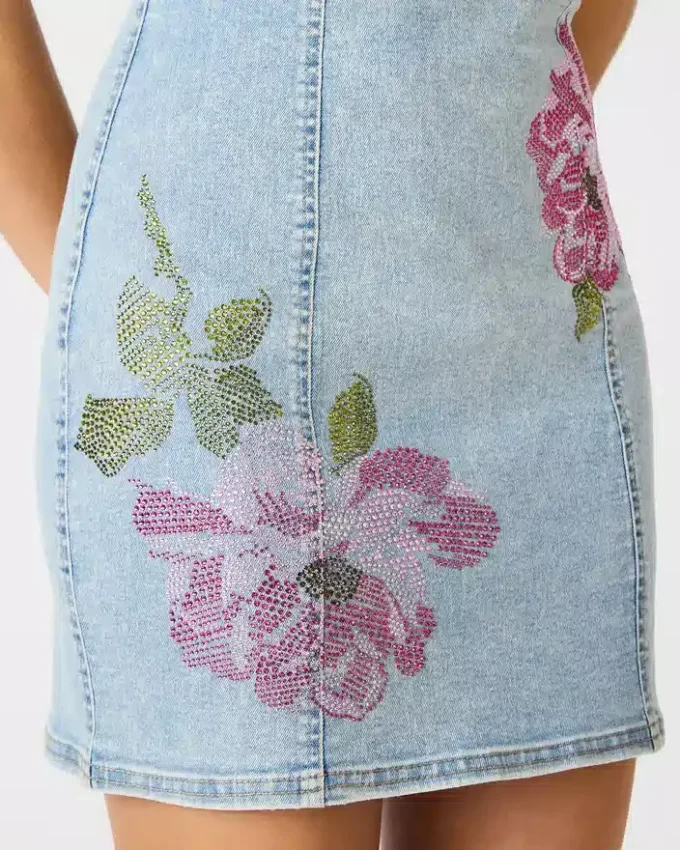 Gisella-klänning Seabreeze Blue