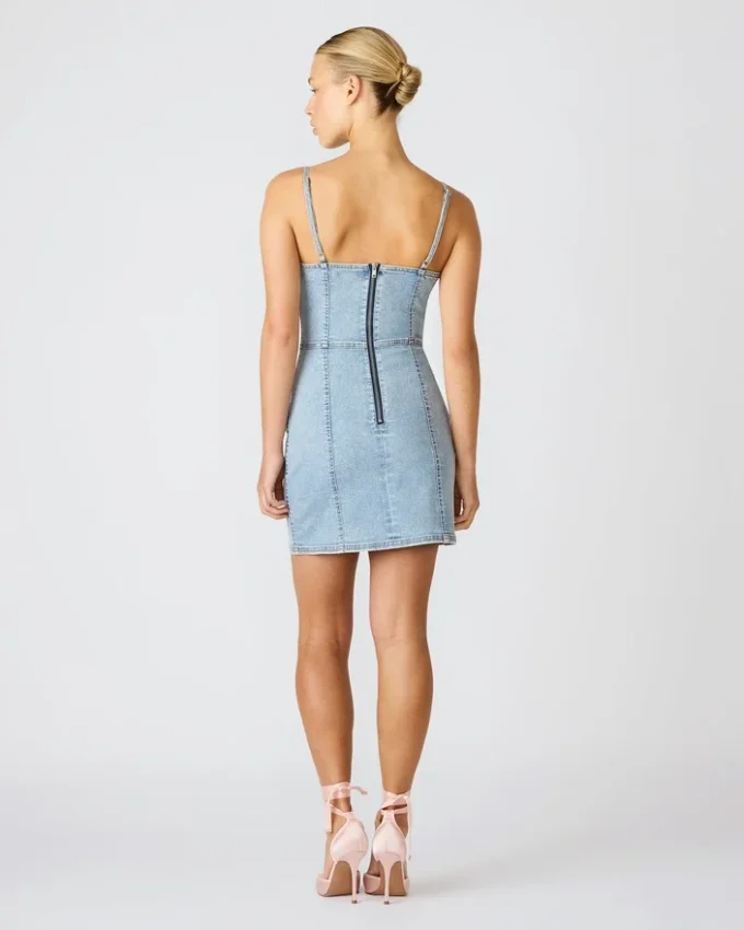 Gisella-klänning Seabreeze Blue