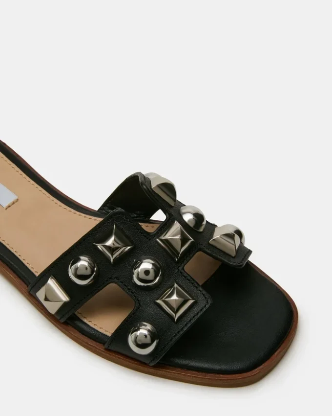 Hadyn Studs svart läder