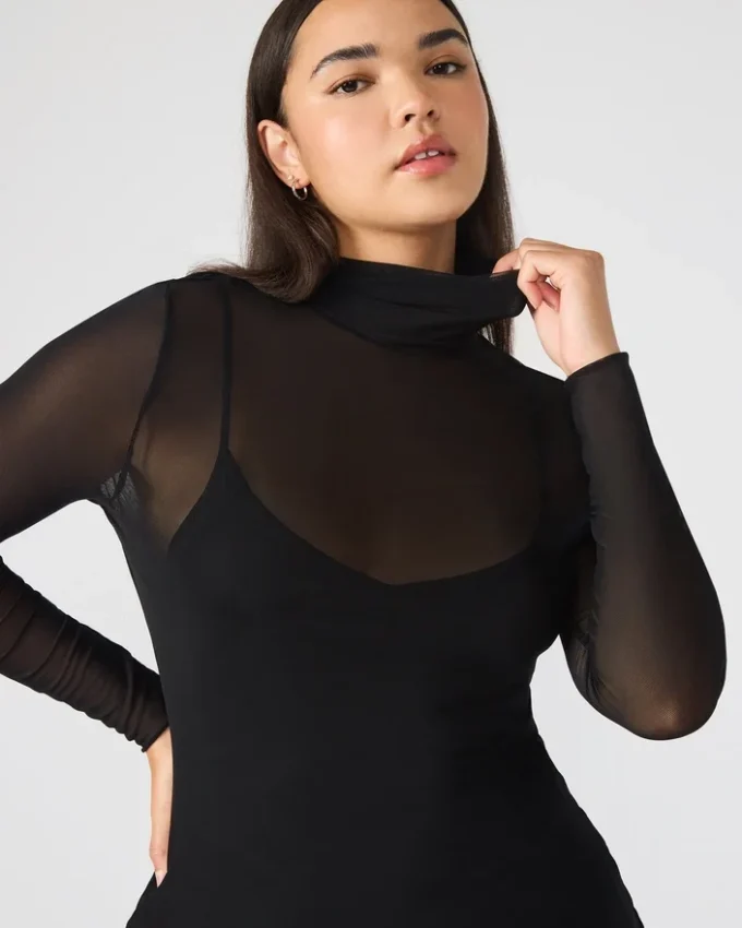 Hailee-klänning Svart