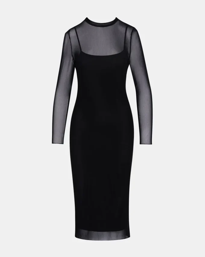 Hailee-klänning Svart