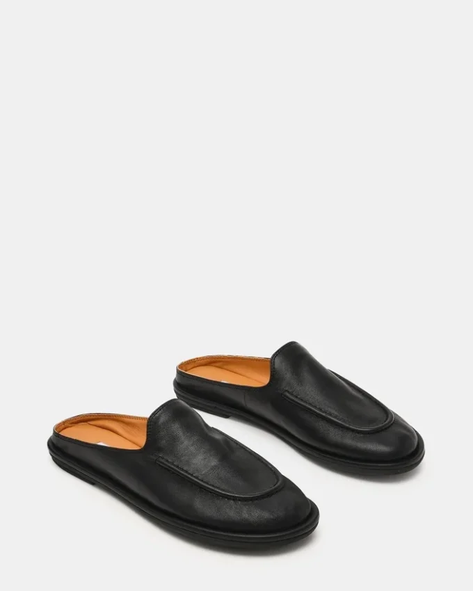 Harrington svart läder