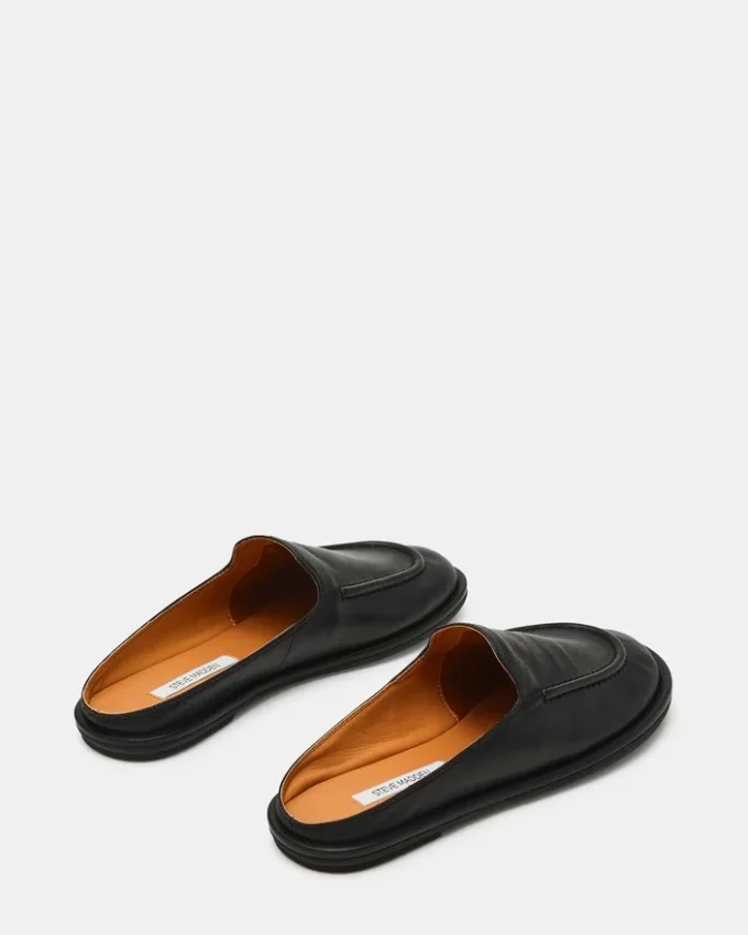 Harrington svart läder