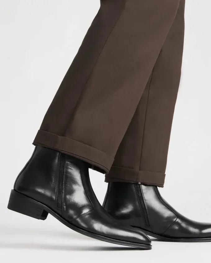 Haynes svart läder Haynes svart läder