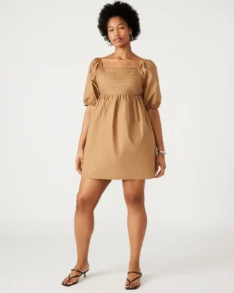 Inara-klänning, beige