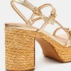 Jayce Gold Raffia