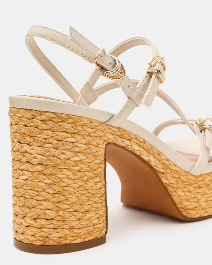 Jayce White Raffia Jayce White Raffia