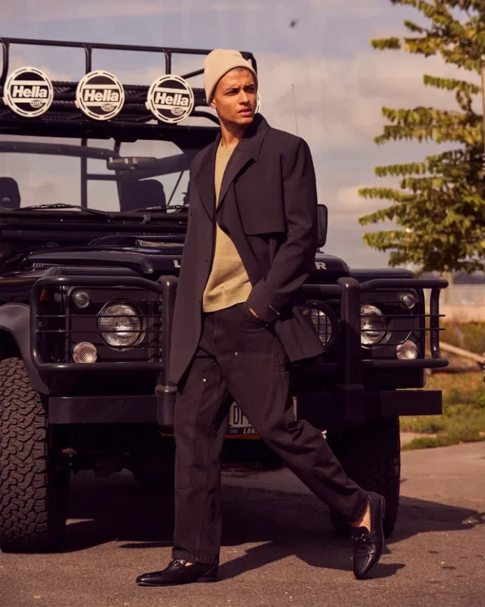 Jayshan svart läder