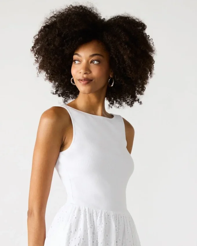 Julian-klänning Vit