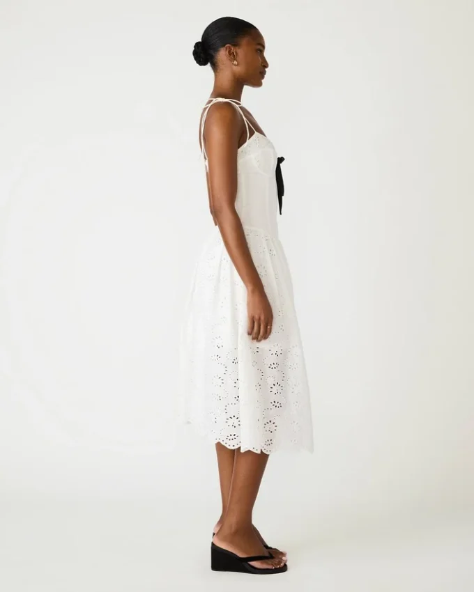 Juliara-klänning, vit