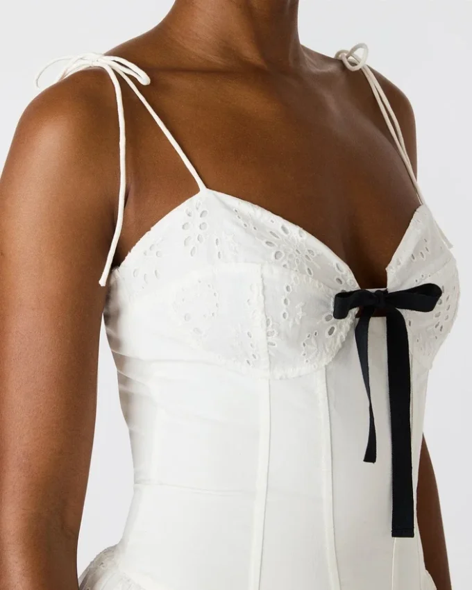 Juliara-klänning, vit