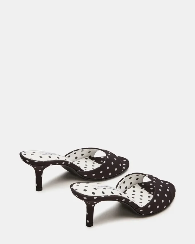 Kendrix svart/vit prickig