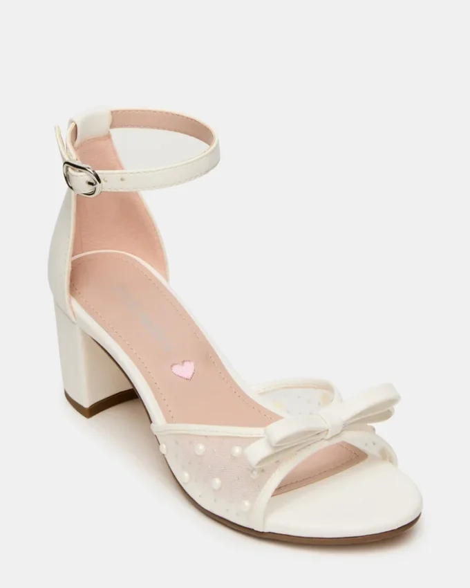 Kids Adia White Mesh Kids Adia White Mesh