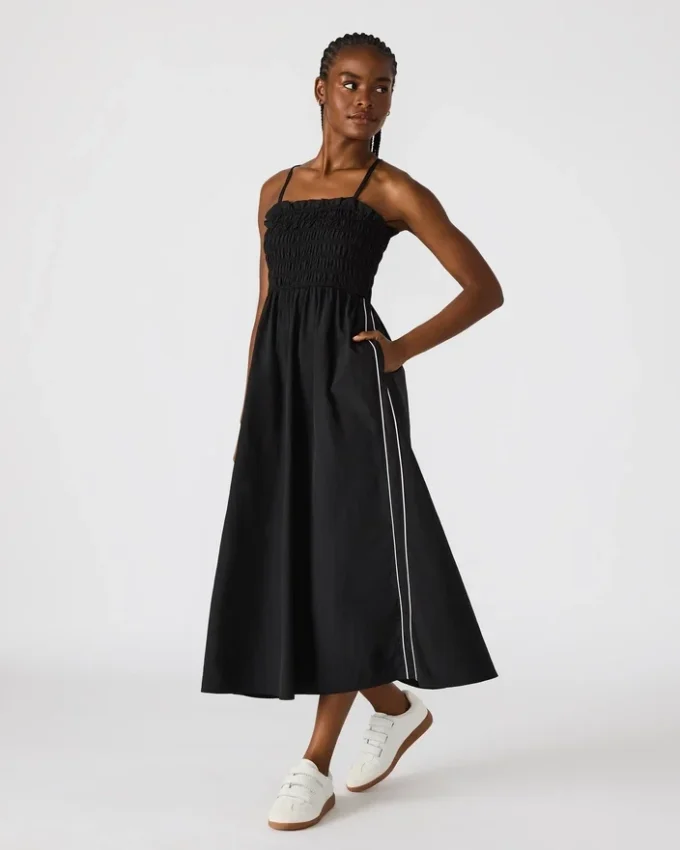 Kit-klänning svart/vit