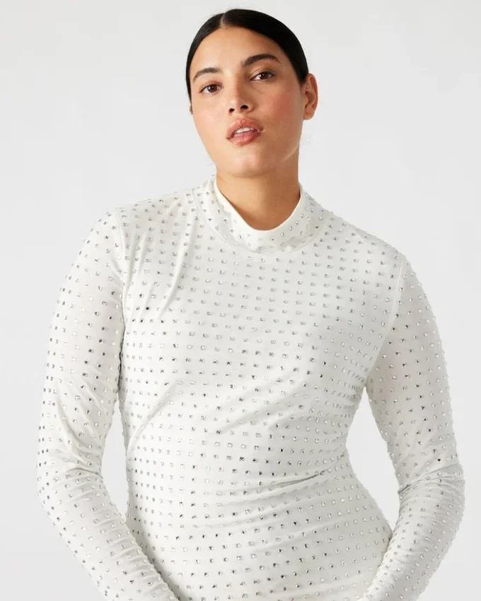 Krista-klänning, vit