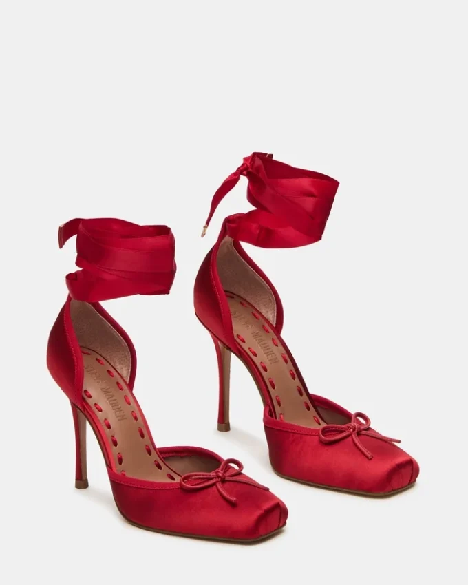 Larina Red Satin