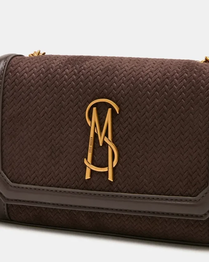 Larisa vävd väska i chokladbrunt Larisa vävd väska i chokladbrunt