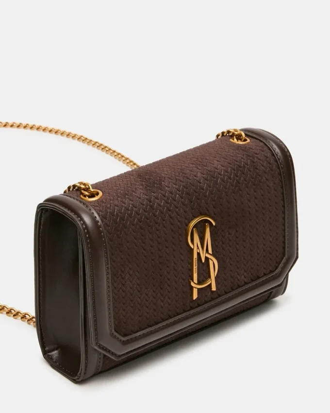 Larisa vävd väska i chokladbrunt Larisa vävd väska i chokladbrunt