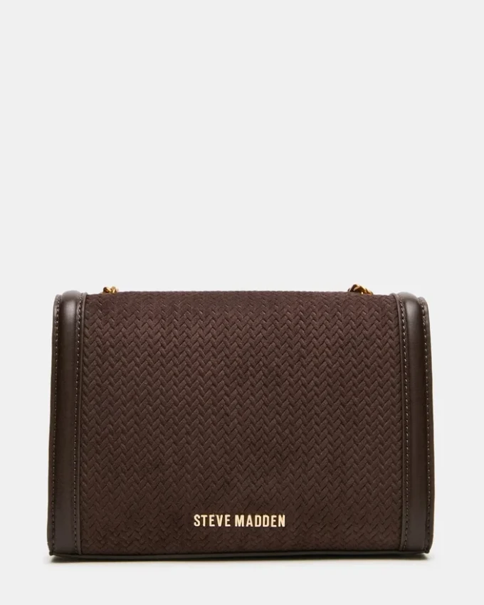 Larisa vävd väska i chokladbrunt Larisa vävd väska i chokladbrunt