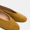 Leni Mustard Suede