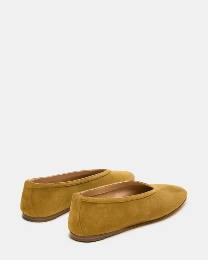 Leni Mustard Suede