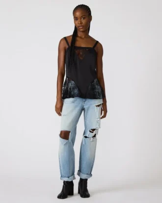 Leonorah-top i svart Leonorah-top i svart