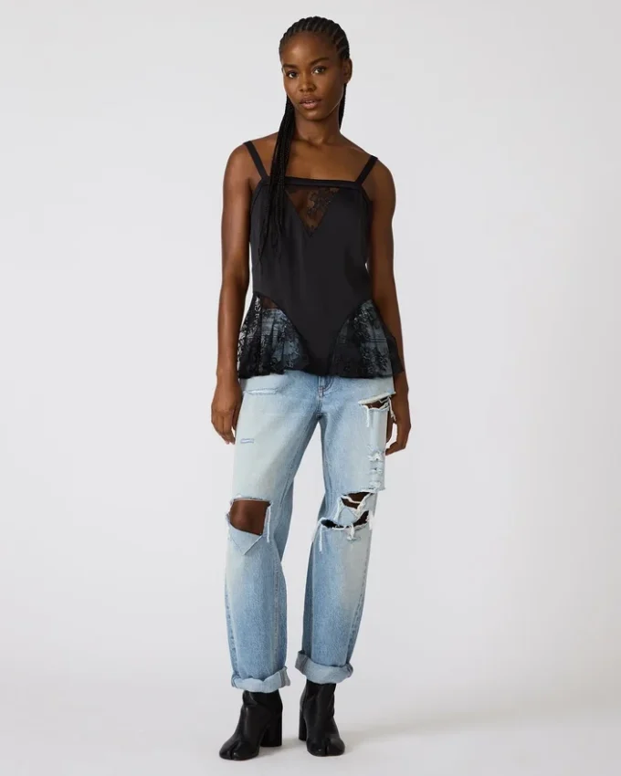 Leonorah-top i svart Leonorah-top i svart