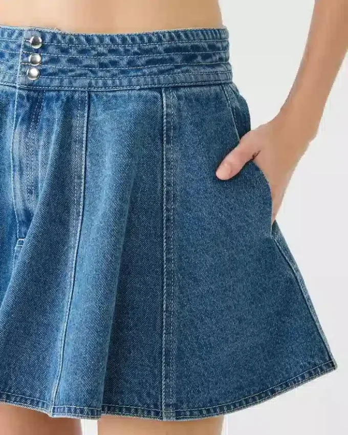 Lilliany-kjol Aruba Blue