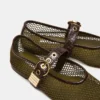 Lucia Olive Mesh