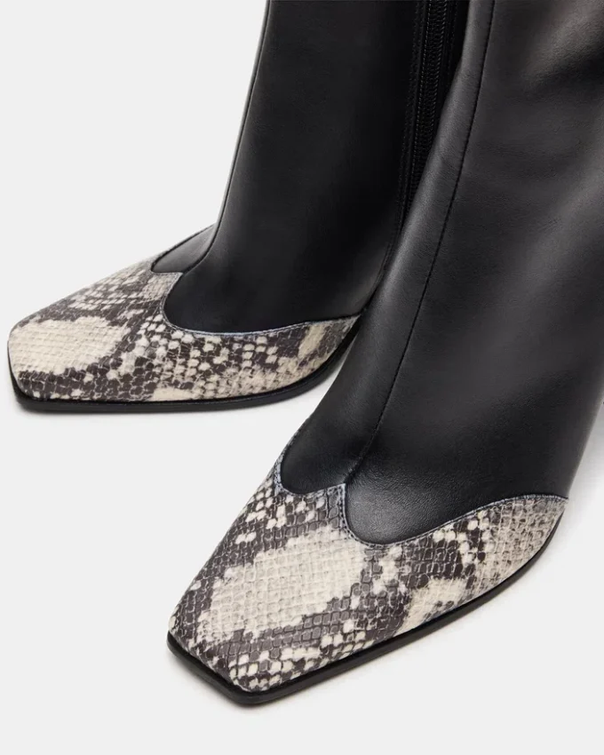 Lyle svart läder med orm