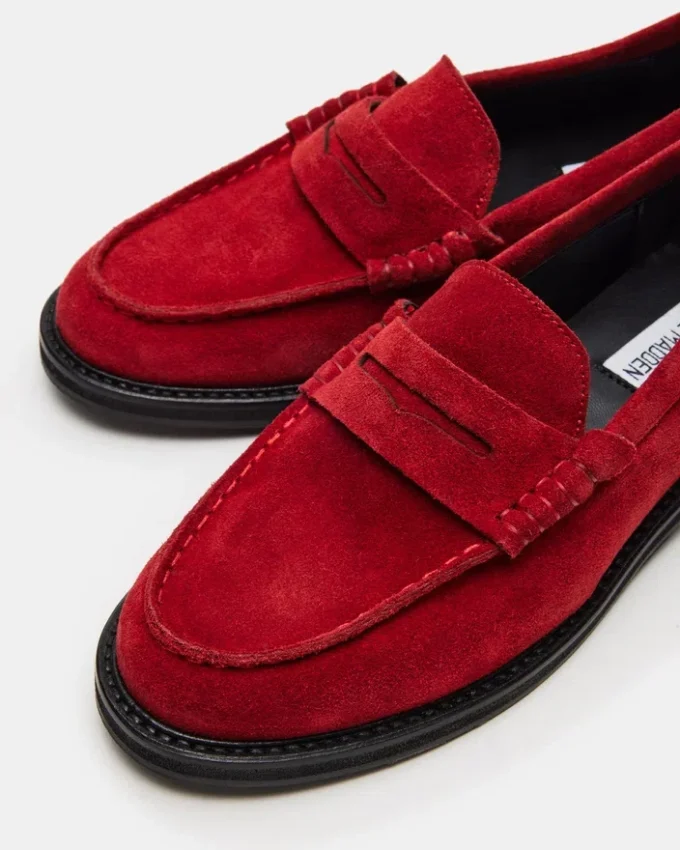 Madison Red Suede