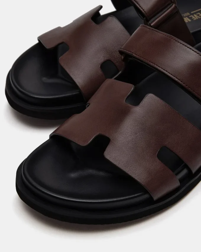 Maiven brunt läder Maiven brunt läder