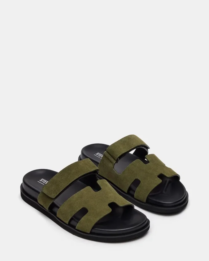 Maiven gröna mockasandaler Maiven gröna mockasandaler