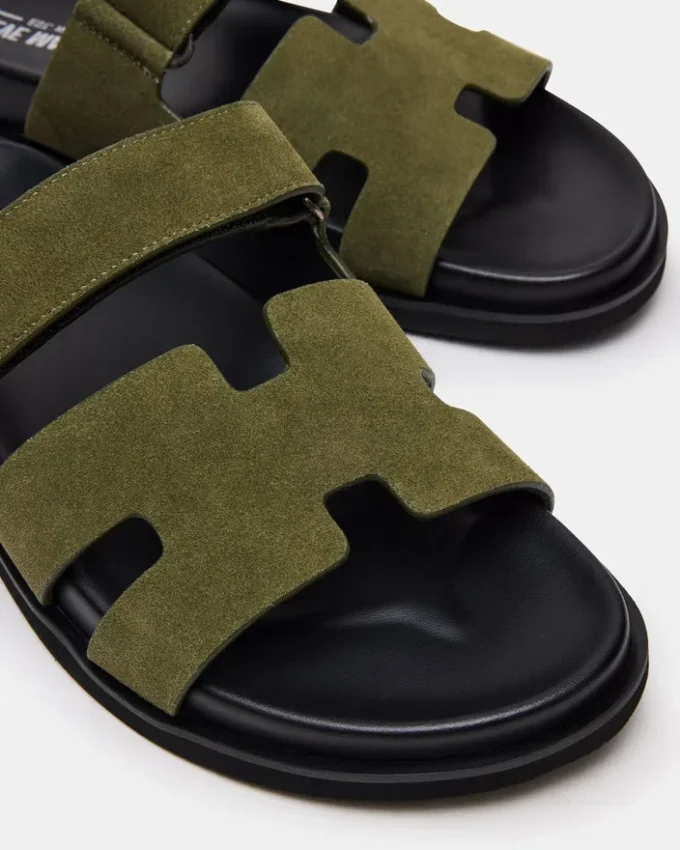 Maiven gröna mockasandaler Maiven gröna mockasandaler