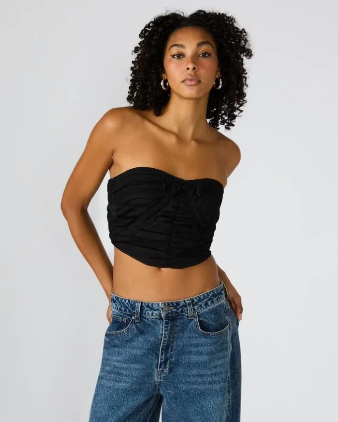 Martine-top i svart Martine-top i svart