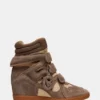 Mavis Taupe Suede