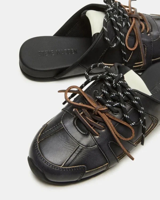 Maysa Black Distressed