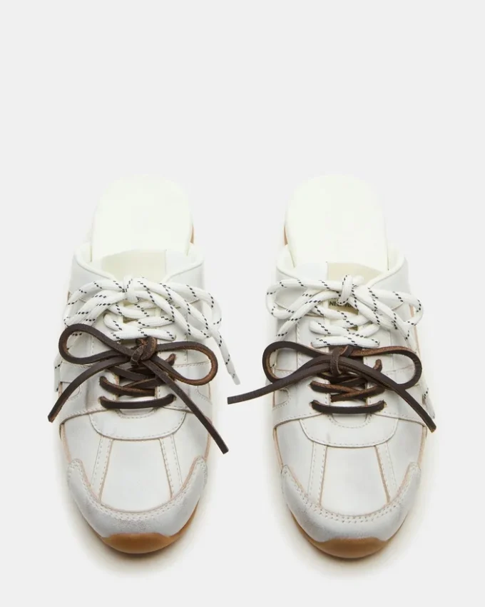 Maysa White Distressed